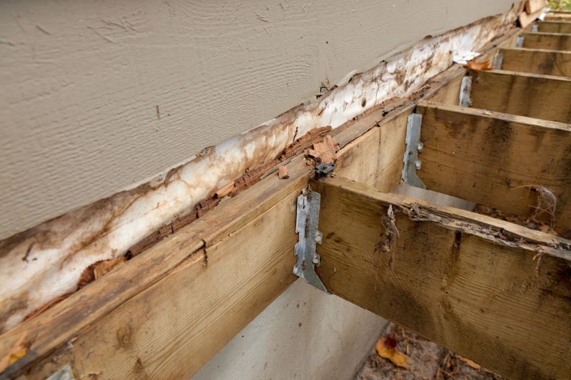 Deck Wood Rot Repair