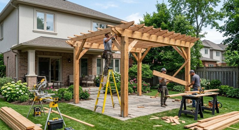 Pergola Installation