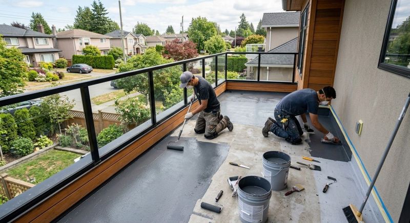 Balcony Dry Rot Repair
