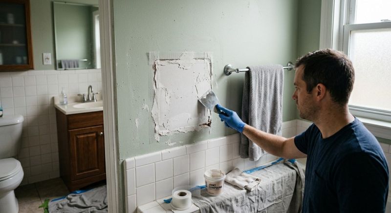 Bathroom Dry Rot Repair