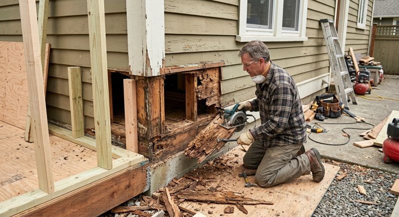 Dry Rot Damage Repair