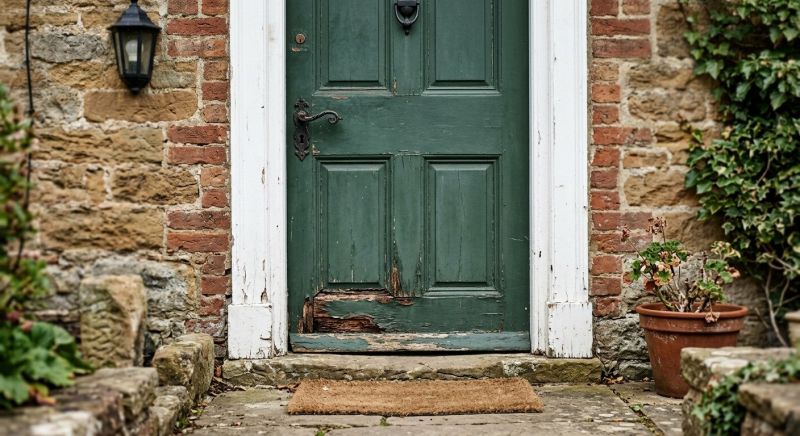 Dry Rot Door Repair