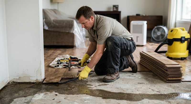 Dry Rot Floor Repair