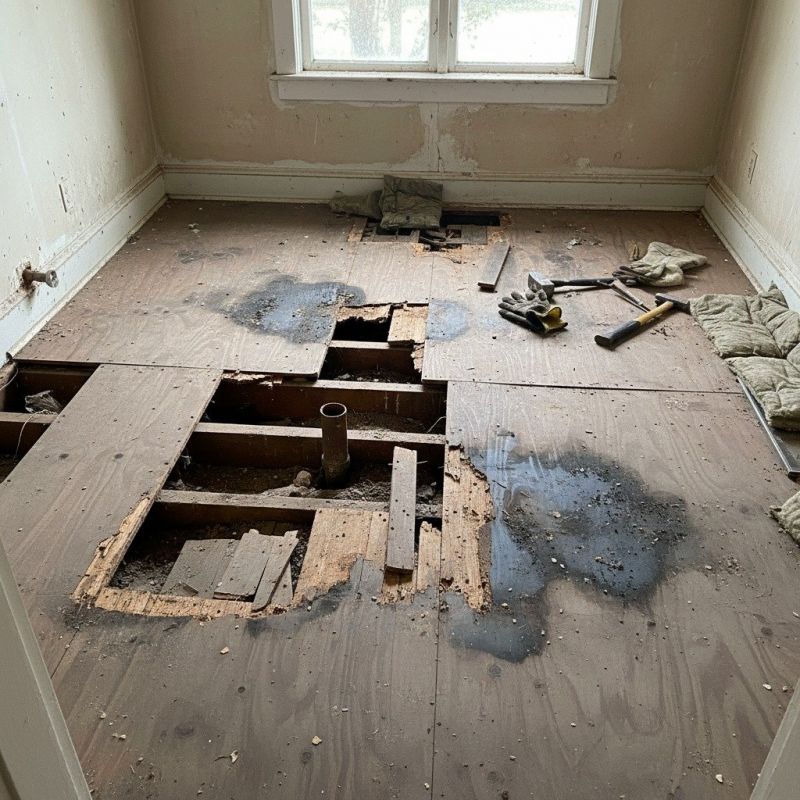 Dry Rot Floor Repair