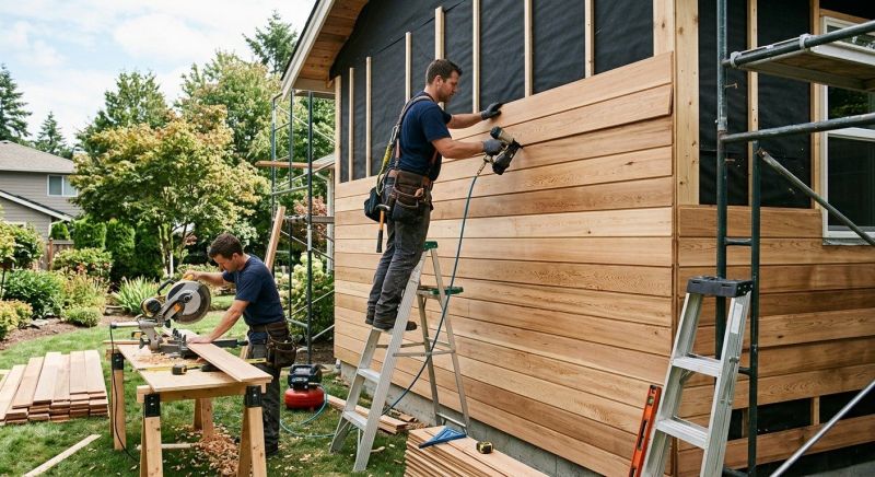 Exterior Siding Installation