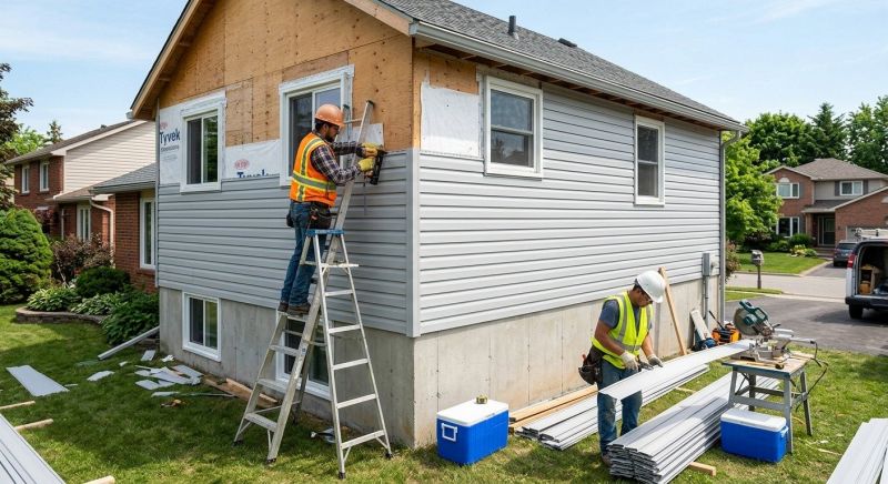 Exterior Siding Installation