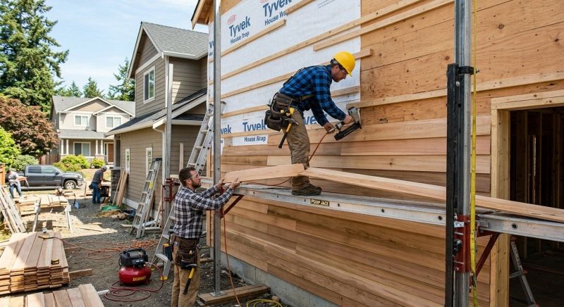 Exterior Siding Installation