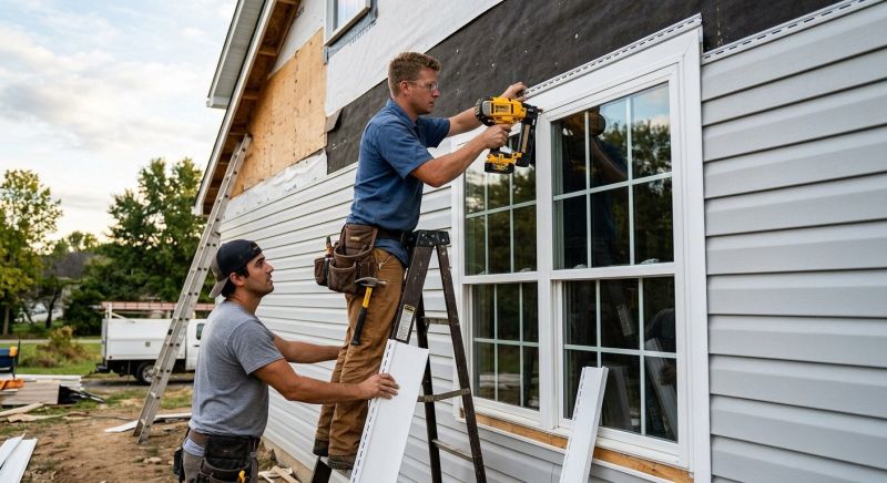Exterior Siding Installation