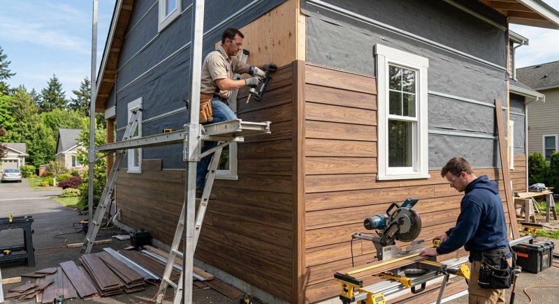 Exterior Siding Installation