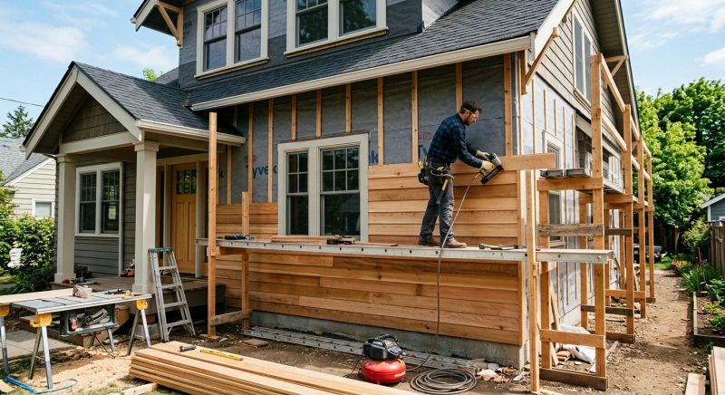 Exterior Siding Installation