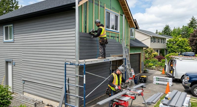 Exterior Siding Installation