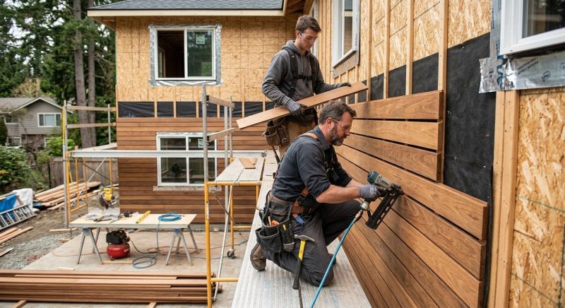 Exterior Siding Installation