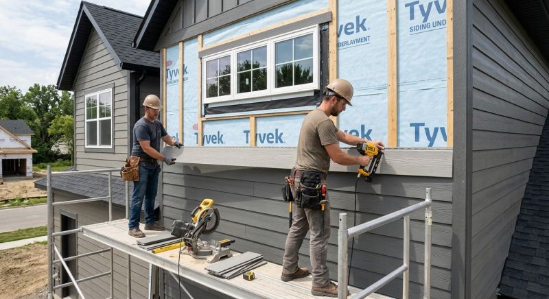 Exterior Siding Installation