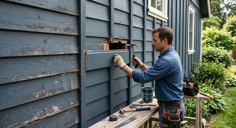 Exterior Siding Repair