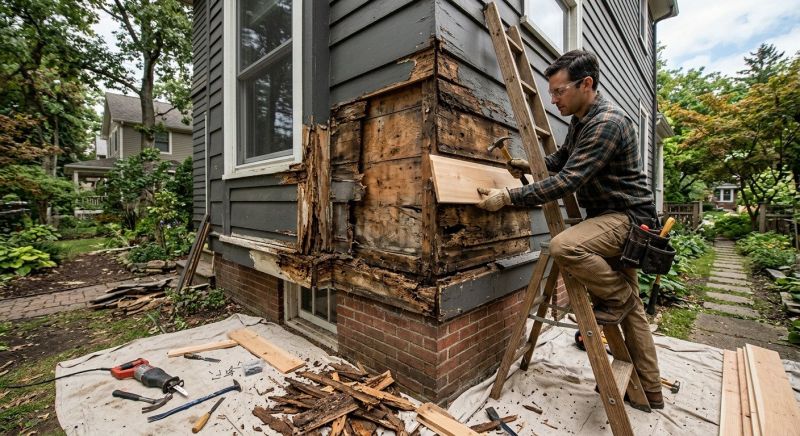 Exterior Siding Repair