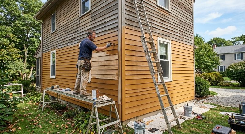 Exterior Wood Restoration