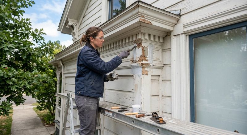 Exterior Wood Restoration
