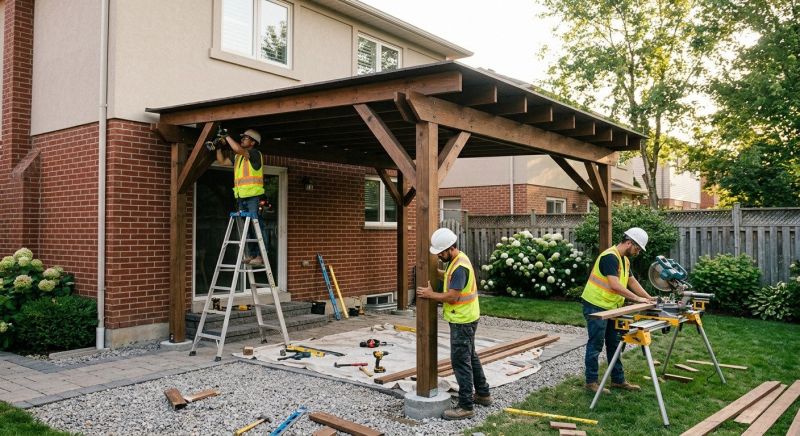 Pergola Installation