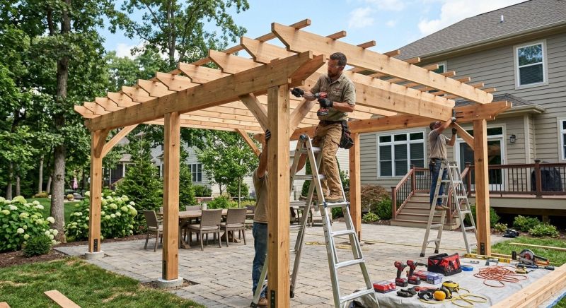 Pergola Installation