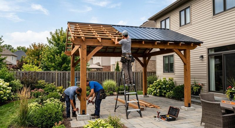 Pergola Installation