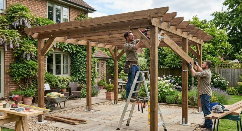 Pergola Installation