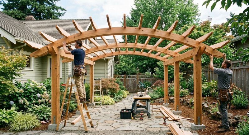 Pergola Installation