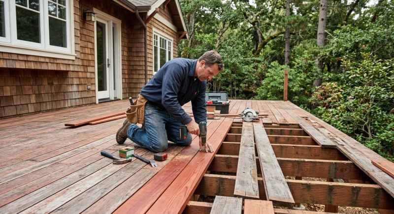 Rotted Deck Repair
