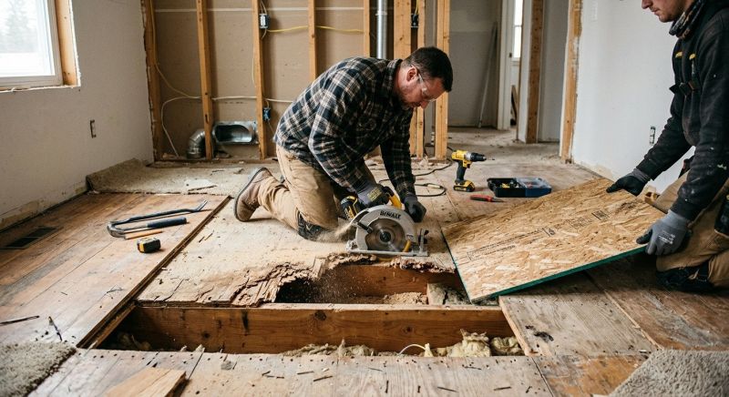 Sagging Floor Repair