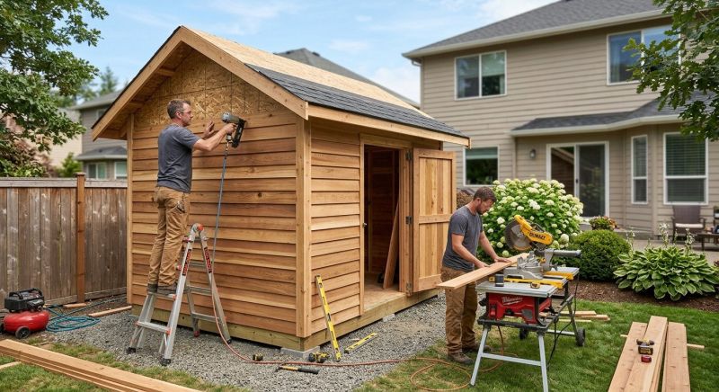 Shed Installation