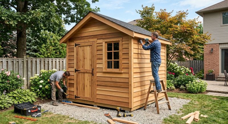 Shed Installation