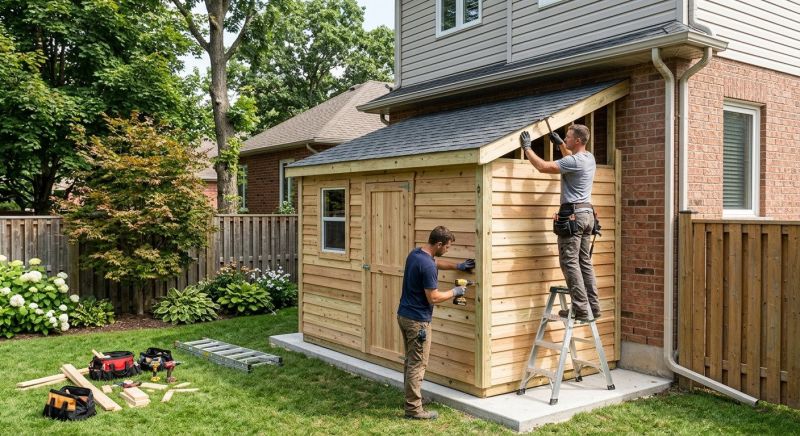 Shed Installation