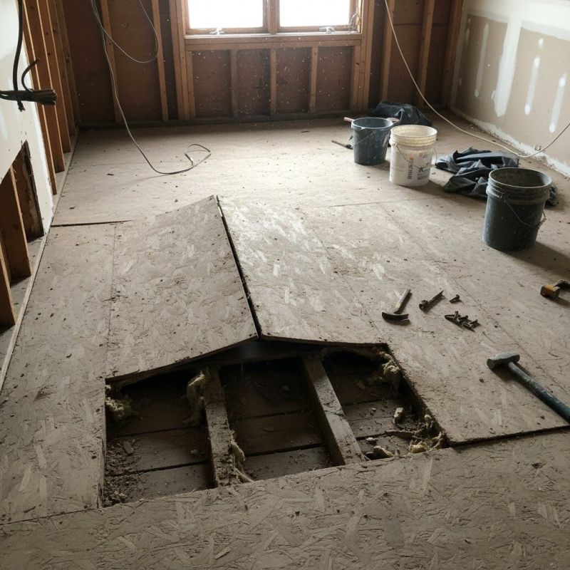 Subfloor Dry Rot Repair