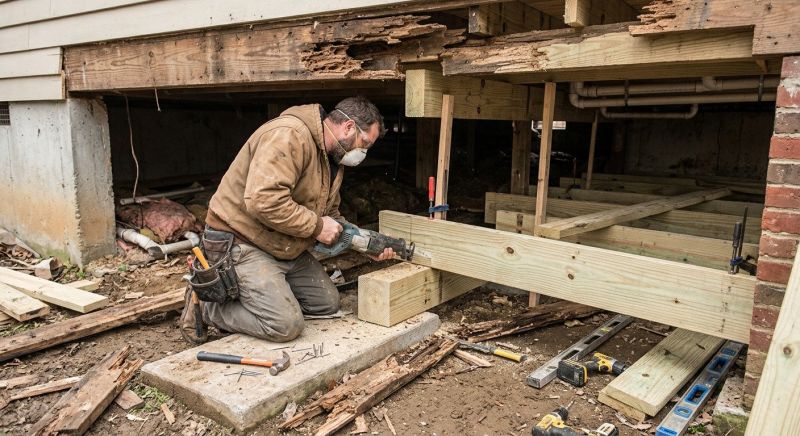 Termite Wood Repair