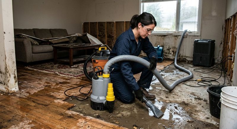 Water Damaged Floor Repair